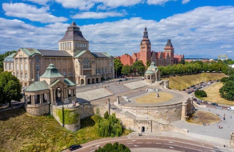 Sky Apartments Old Town Szczecin Dış mekan fotoğraf